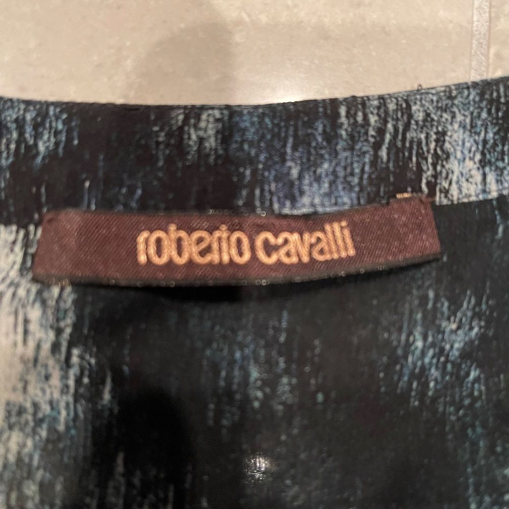 Roberto Cavalli Silk Blouse IT 48 /US 12 - Picture 7 of 8